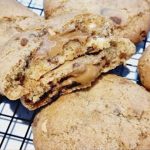 Biscoff Filled New York Cookies