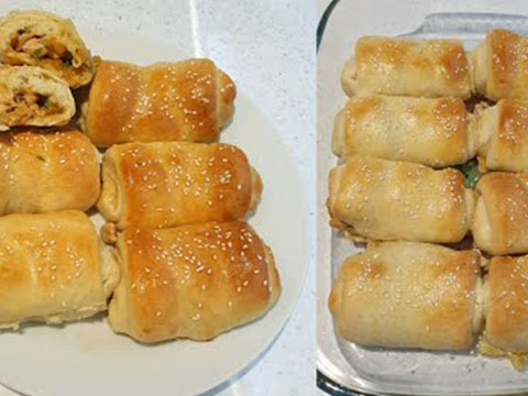 Chicken and Cheese Roll