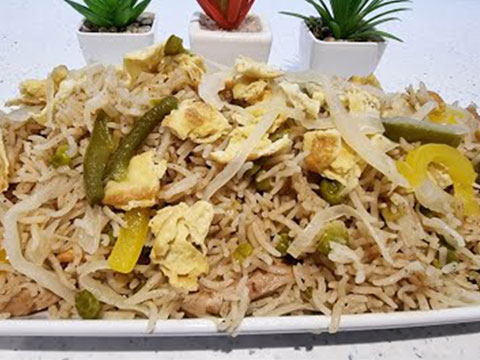 Chinese Chicken Pulao