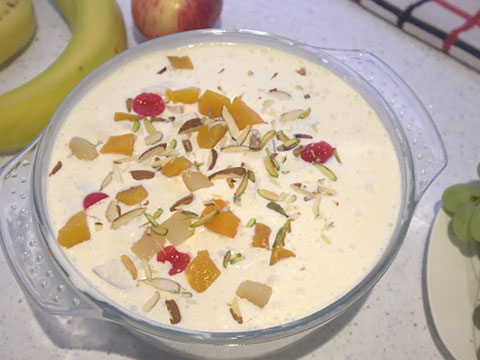 Creamy Fruit Chaat