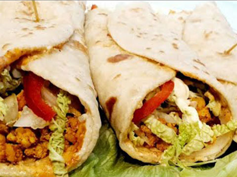 Homemade Chicken Shawarma