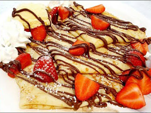 Nutella Crepes Recipe