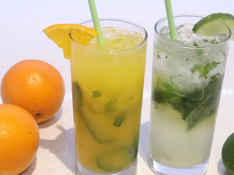 Two Types Mojito Mocktail